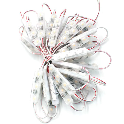 Led modulaire 3 points 12V Samsung Korea 100pcs Paquet